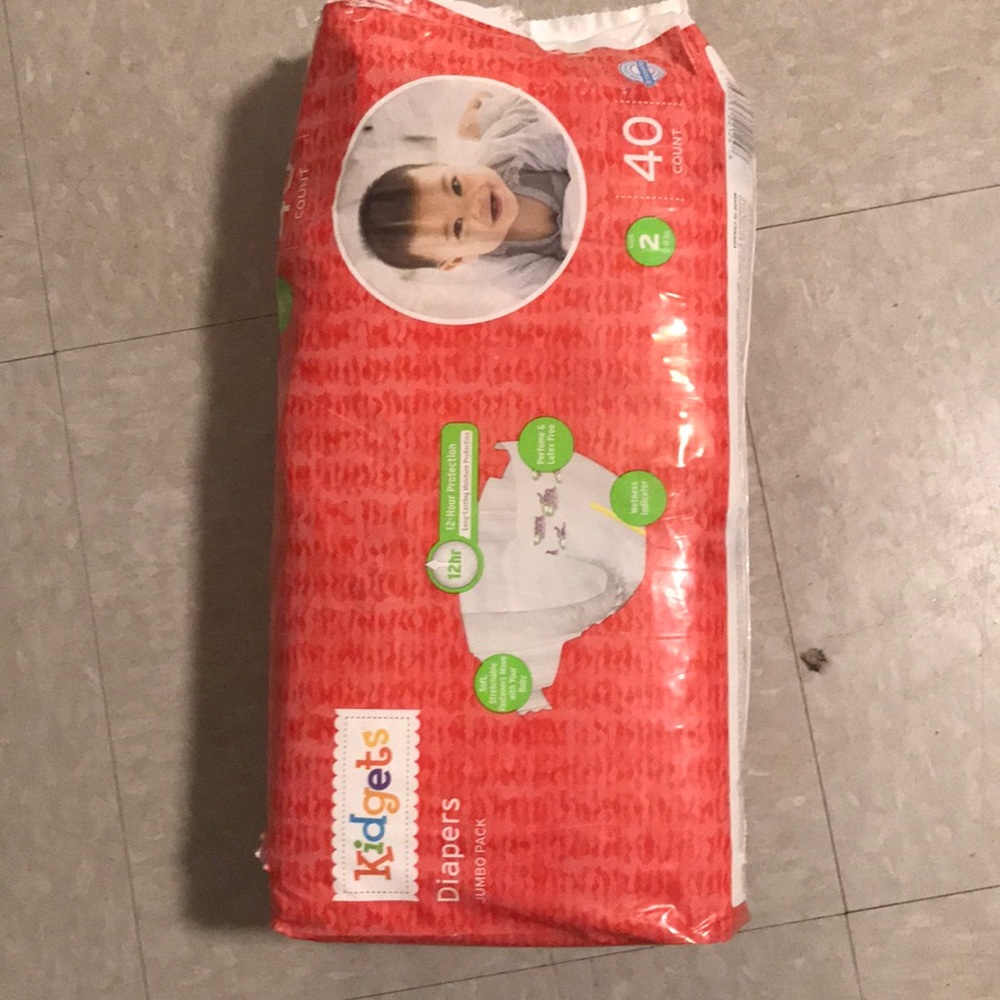 40 pack of size 2 pampers